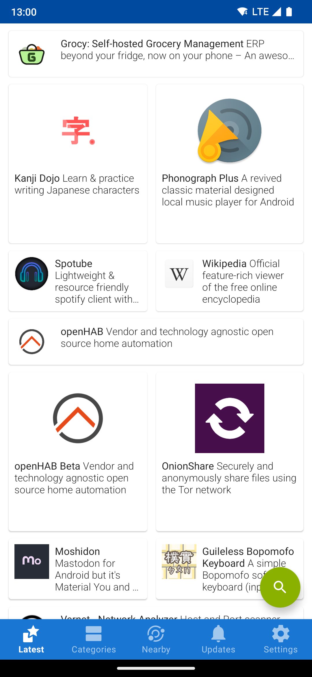F-Droid 2.0 updates